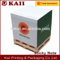 2016 OEM Paper cube memo block with wooden pallet factory with best sevice in China